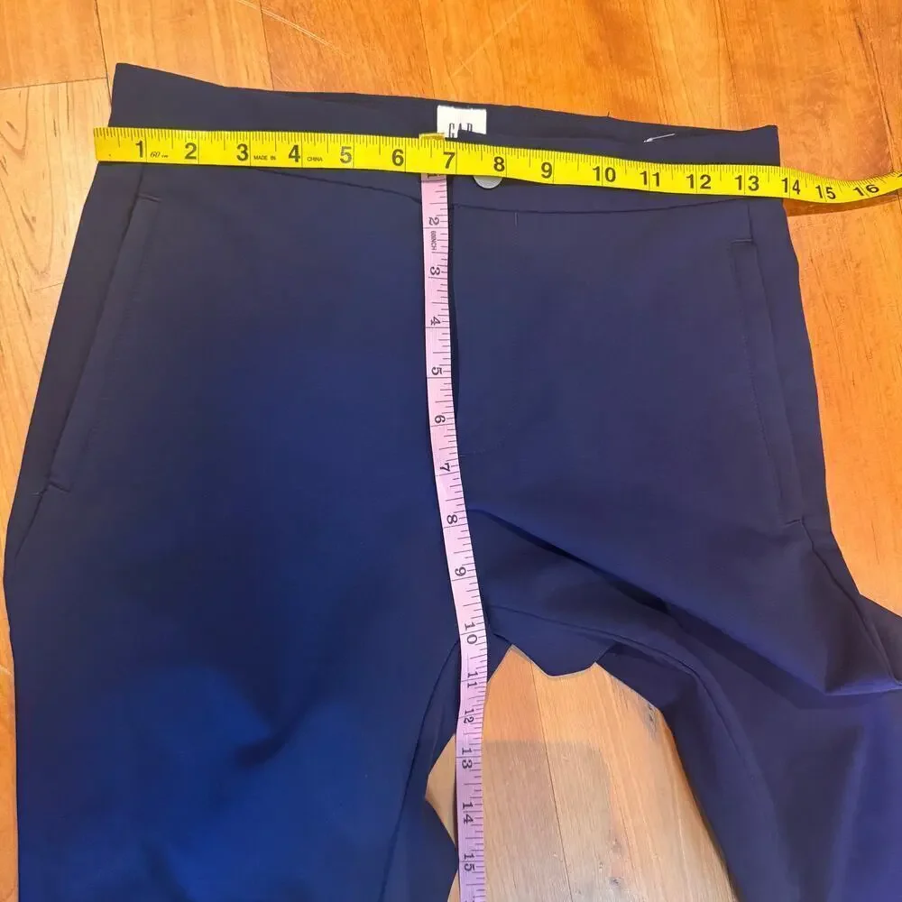 Gap Skinny High Rise new Pants navy blue size 2 XS New NWOT work